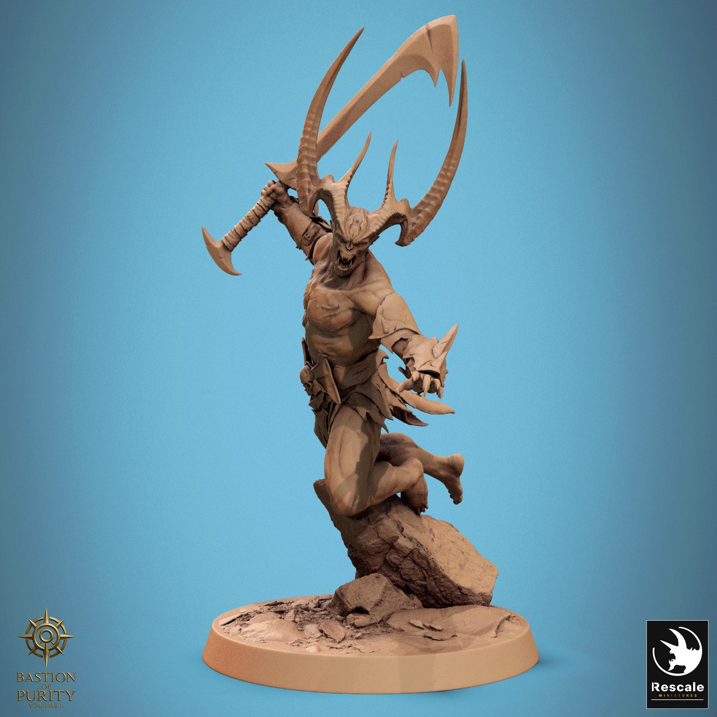 Horned Blades - Berserk / 25mm - Monster