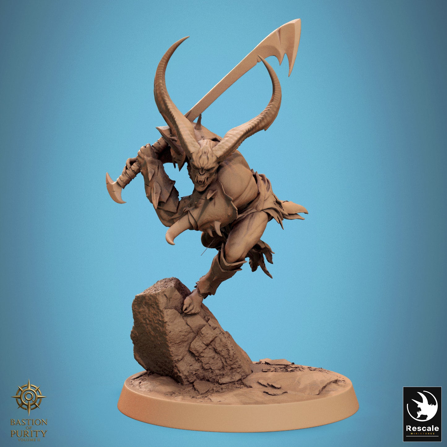 Horned Blades - Jump / 25mm - Monster
