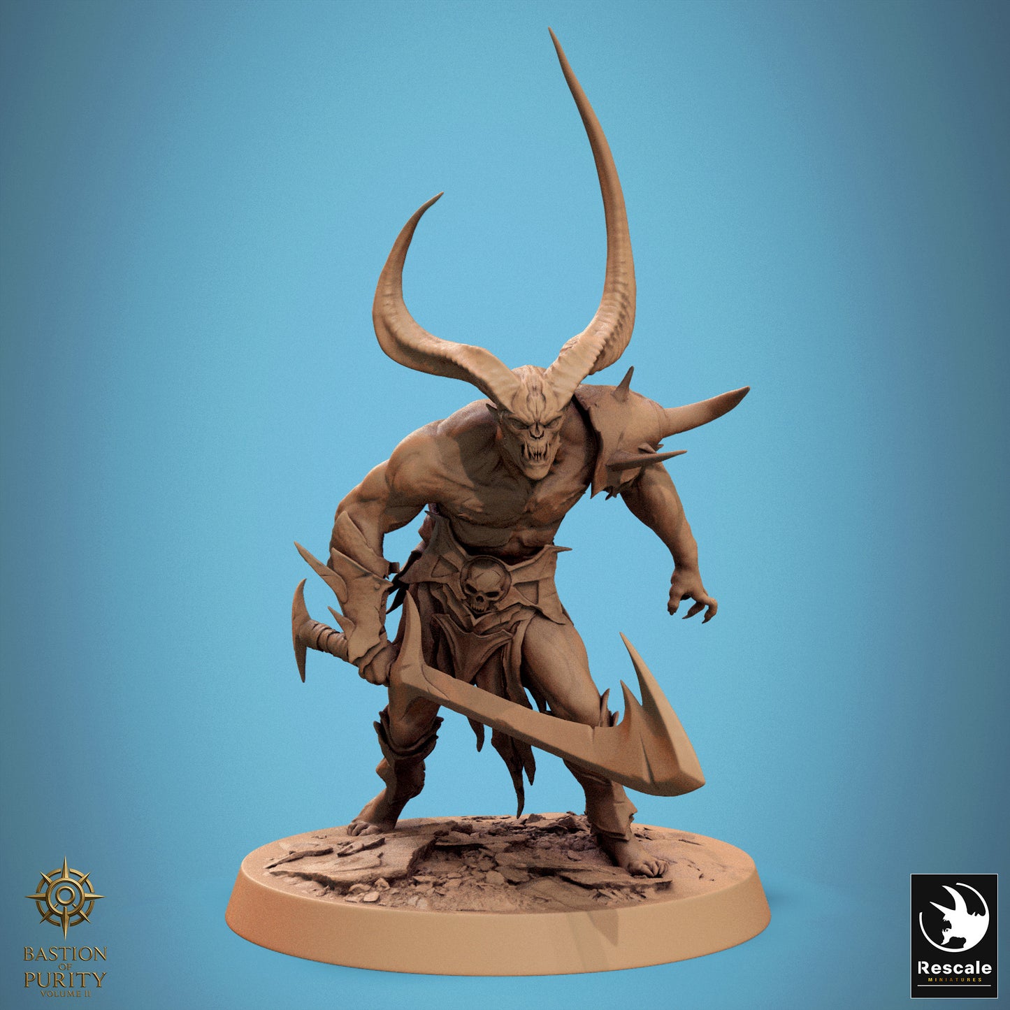 Horned Blades - Walk / 25mm - Monster