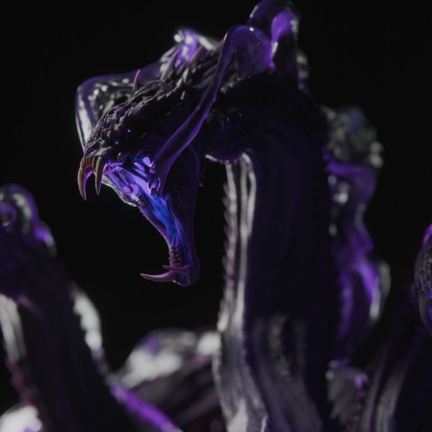 Shadow Hydra - D&D Miniature