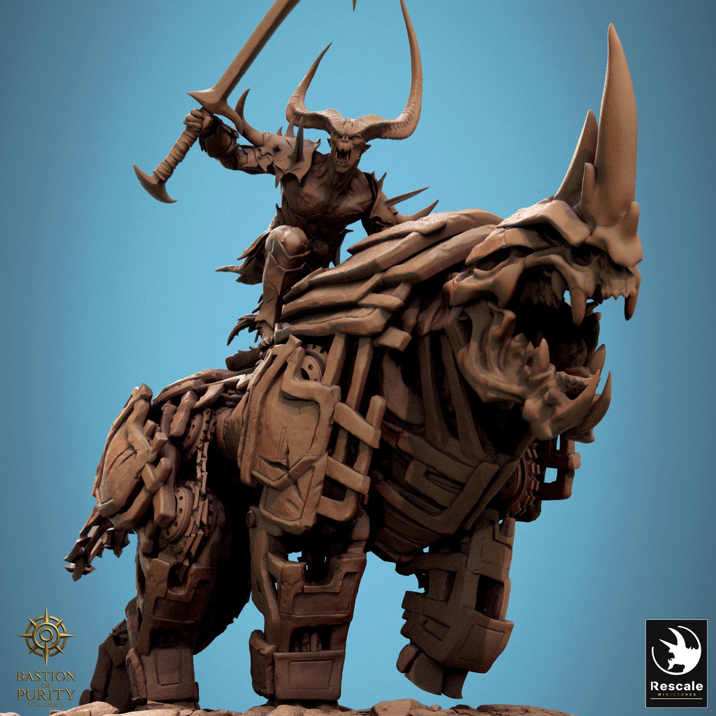 IronHell Rider - Warcry - Monster