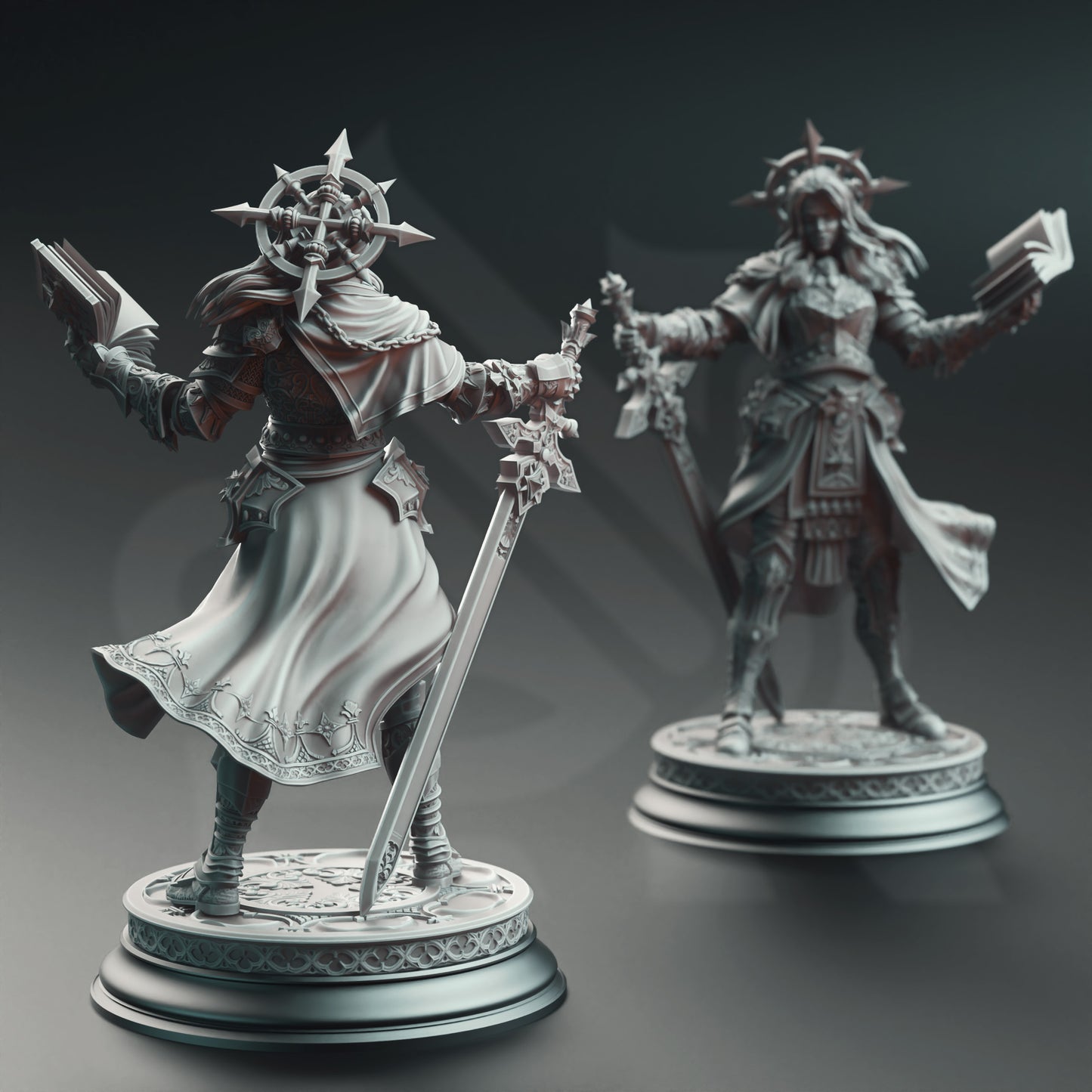 Johanna Saffron Paladin Figure | FantasyForge