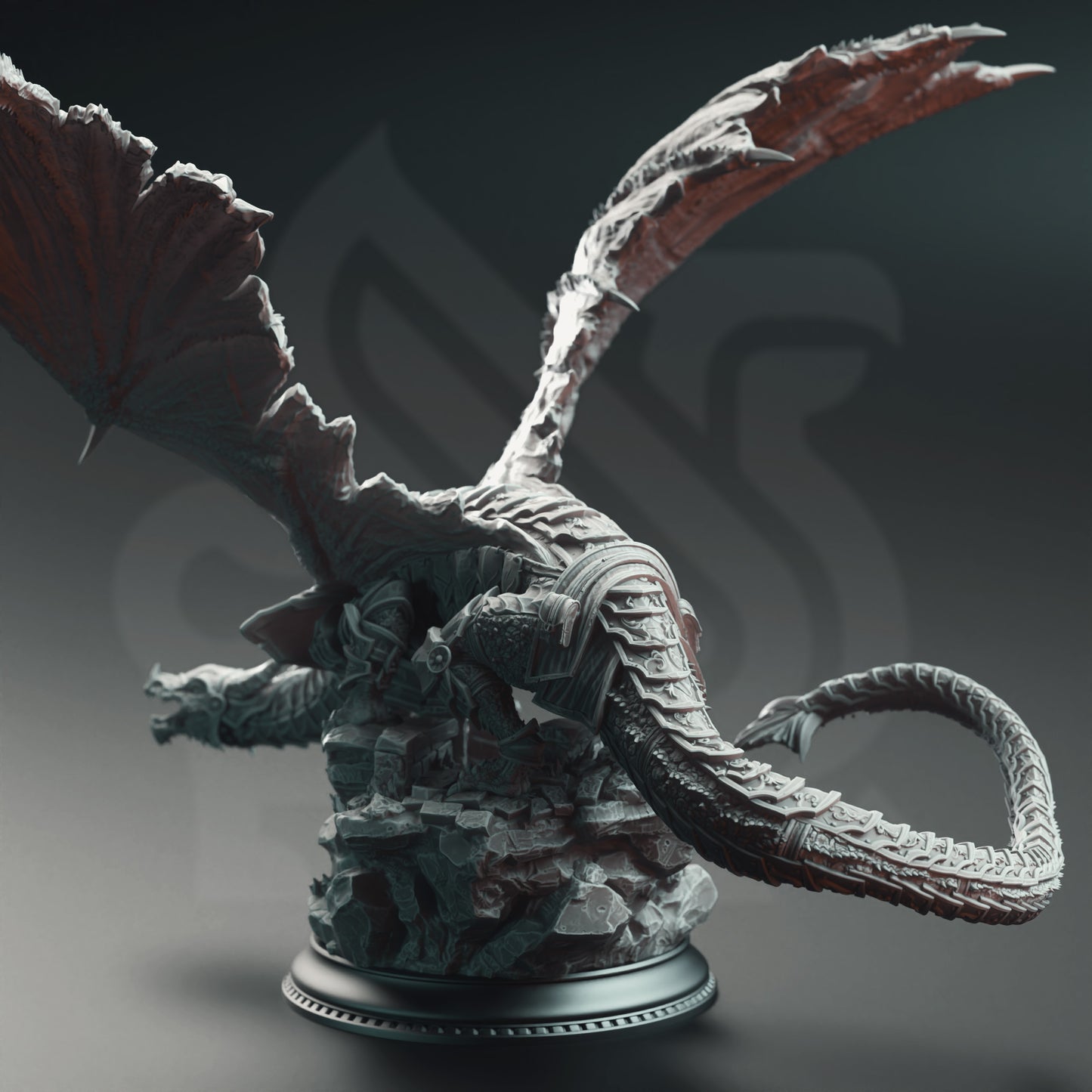 Dragon Statue Kuriazor – Sabertooth Art | FantasyForge