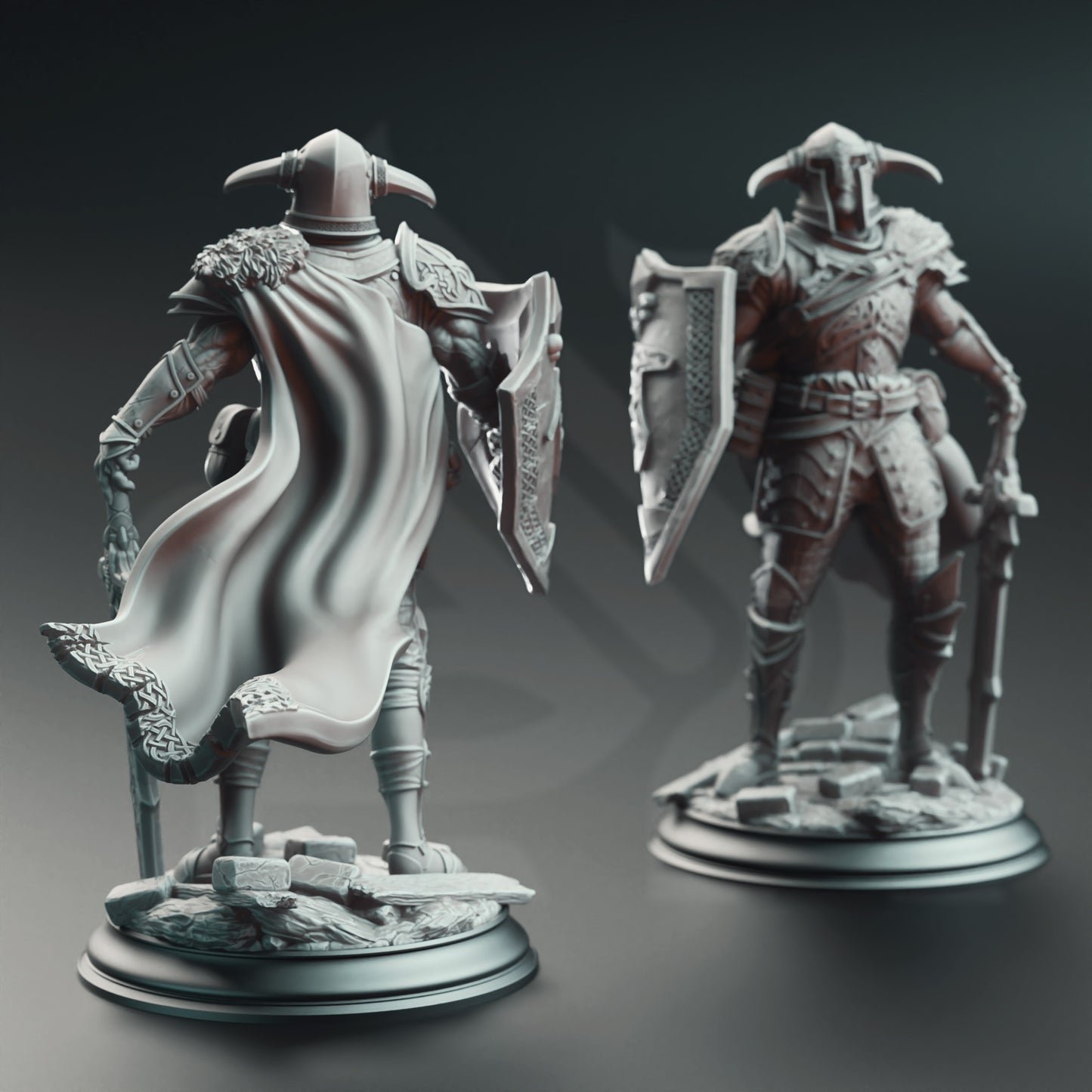 Lizarin Paladin Figure - Champion of Renmaeth | FantasyForge