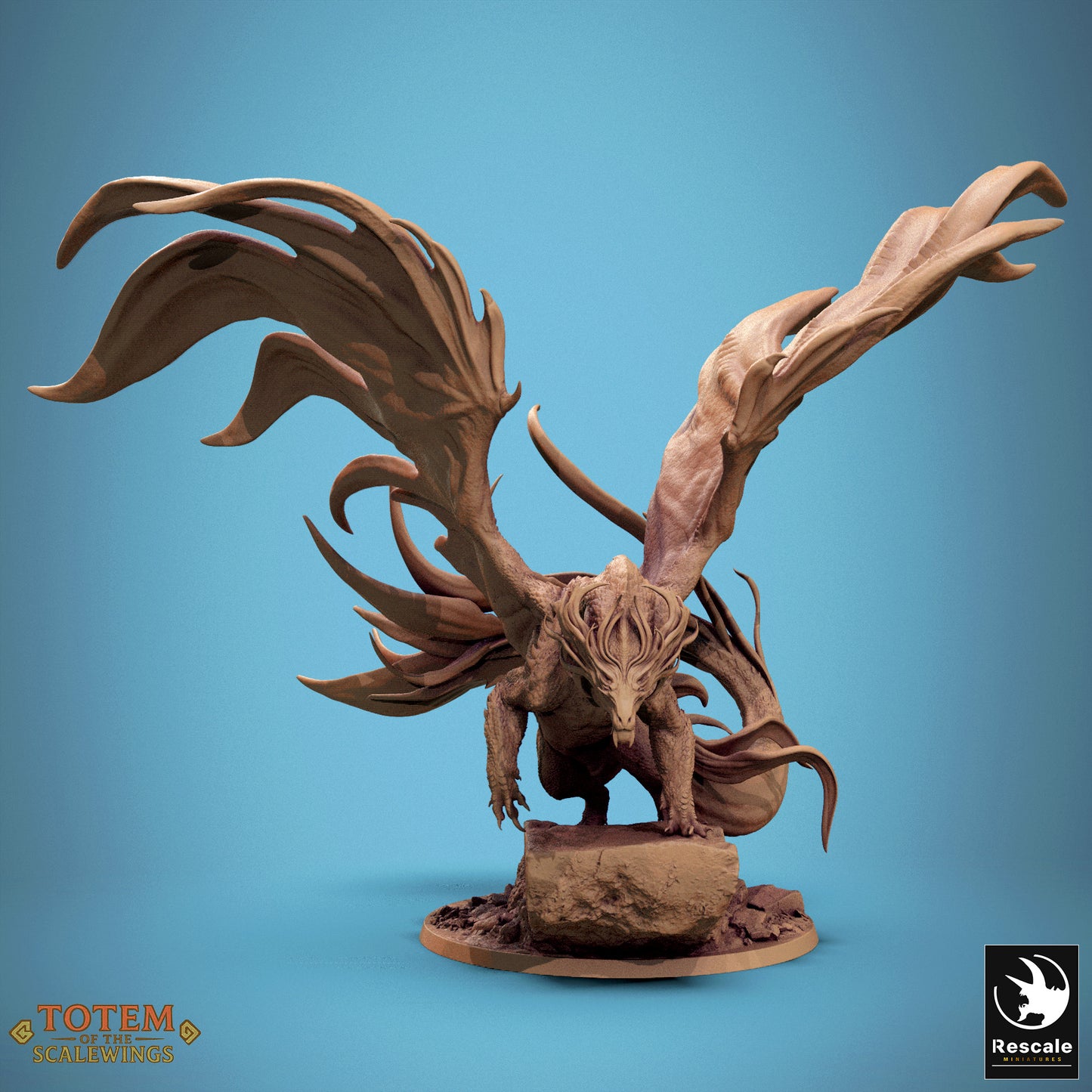 Metallic Brass Dragon