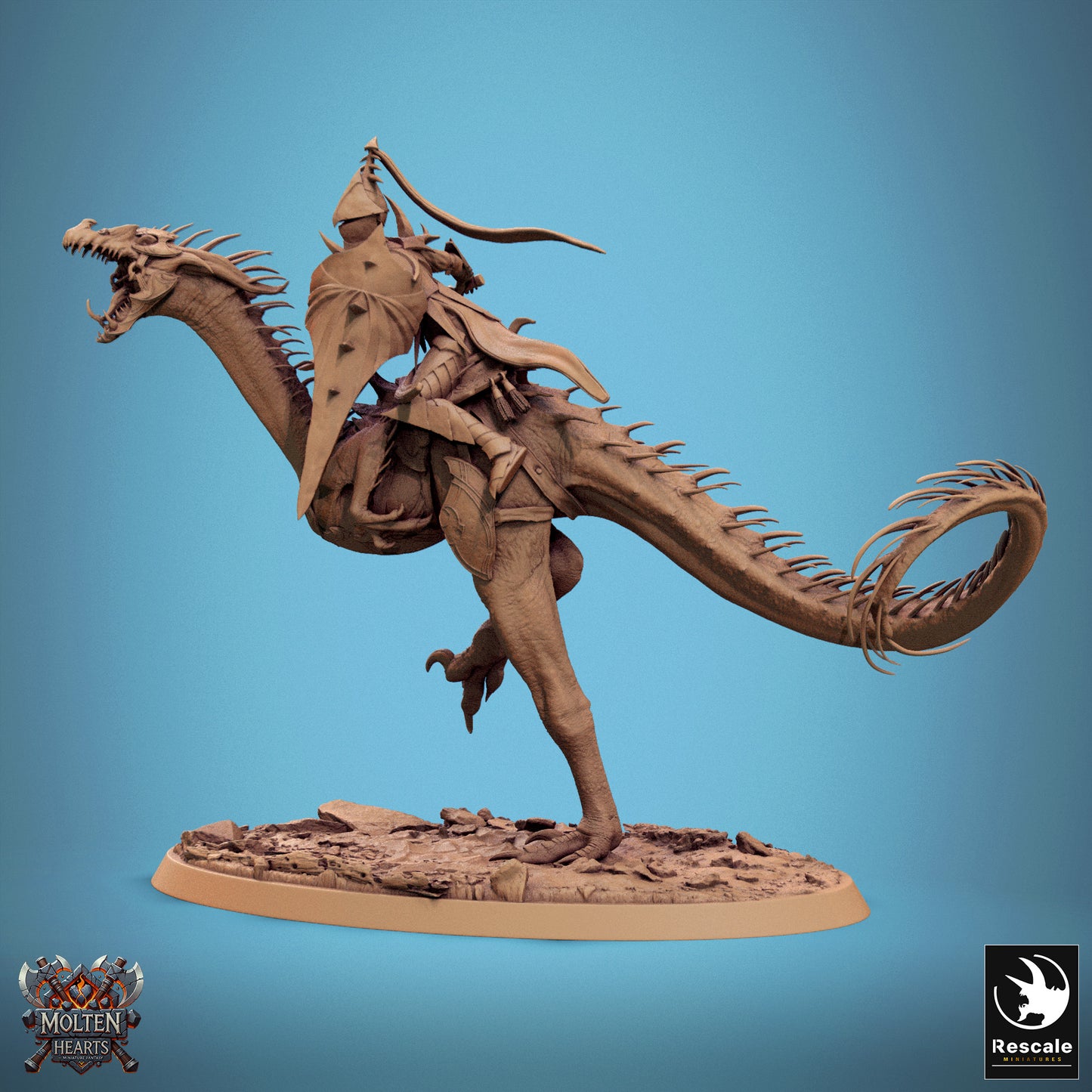 Velocisaurus - Mounted