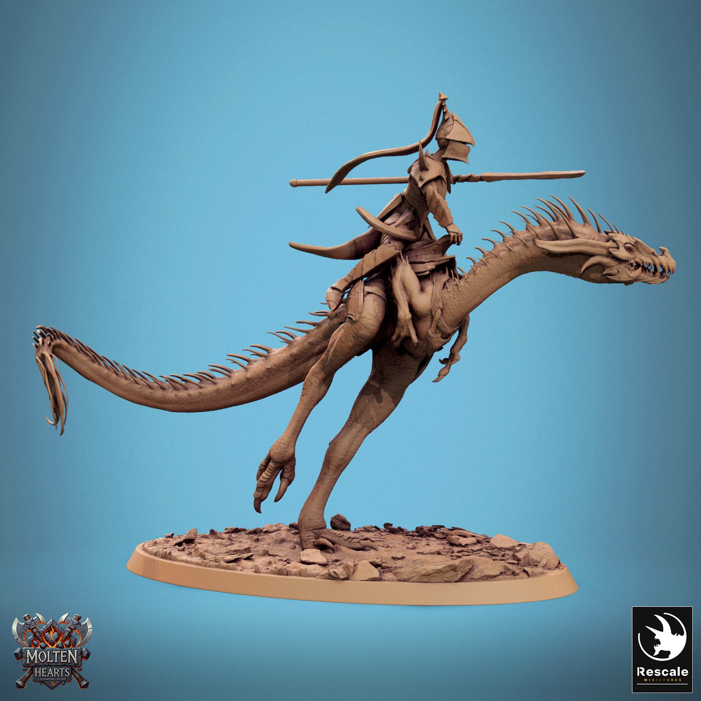 Velocisaurus - Mounted