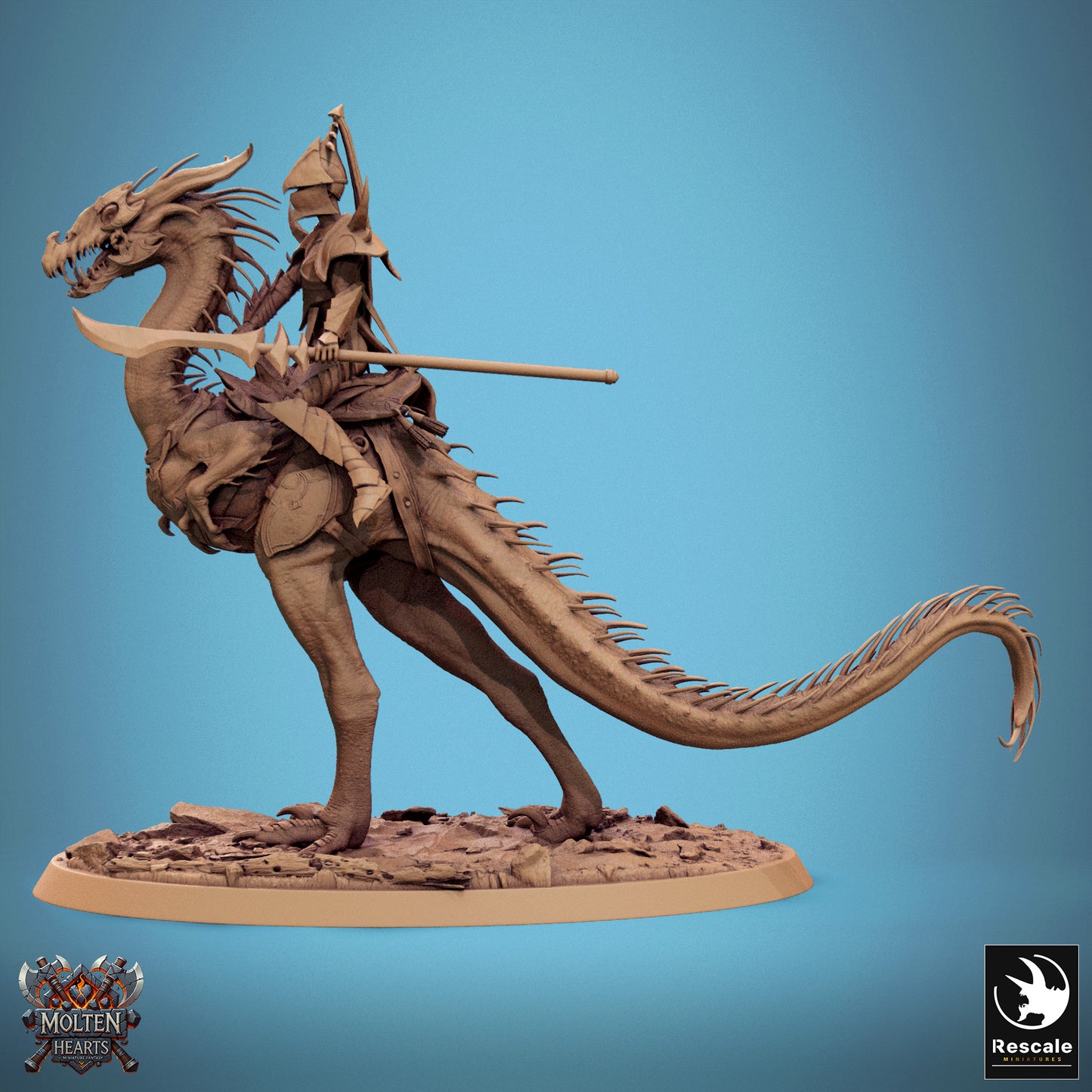 Velocisaurus - Mounted