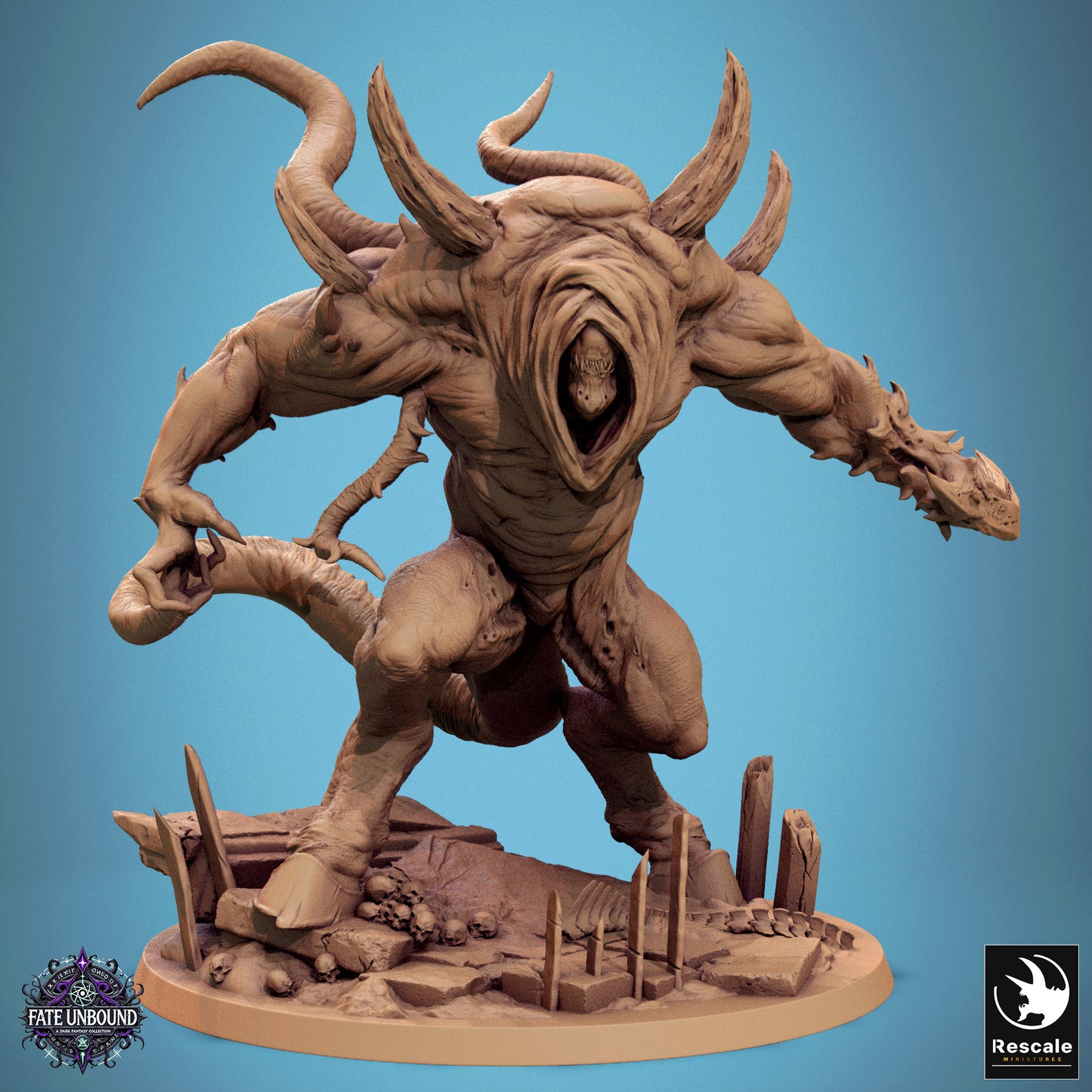 Nyarlock Eldritch Miniature | FantasyForge Romania