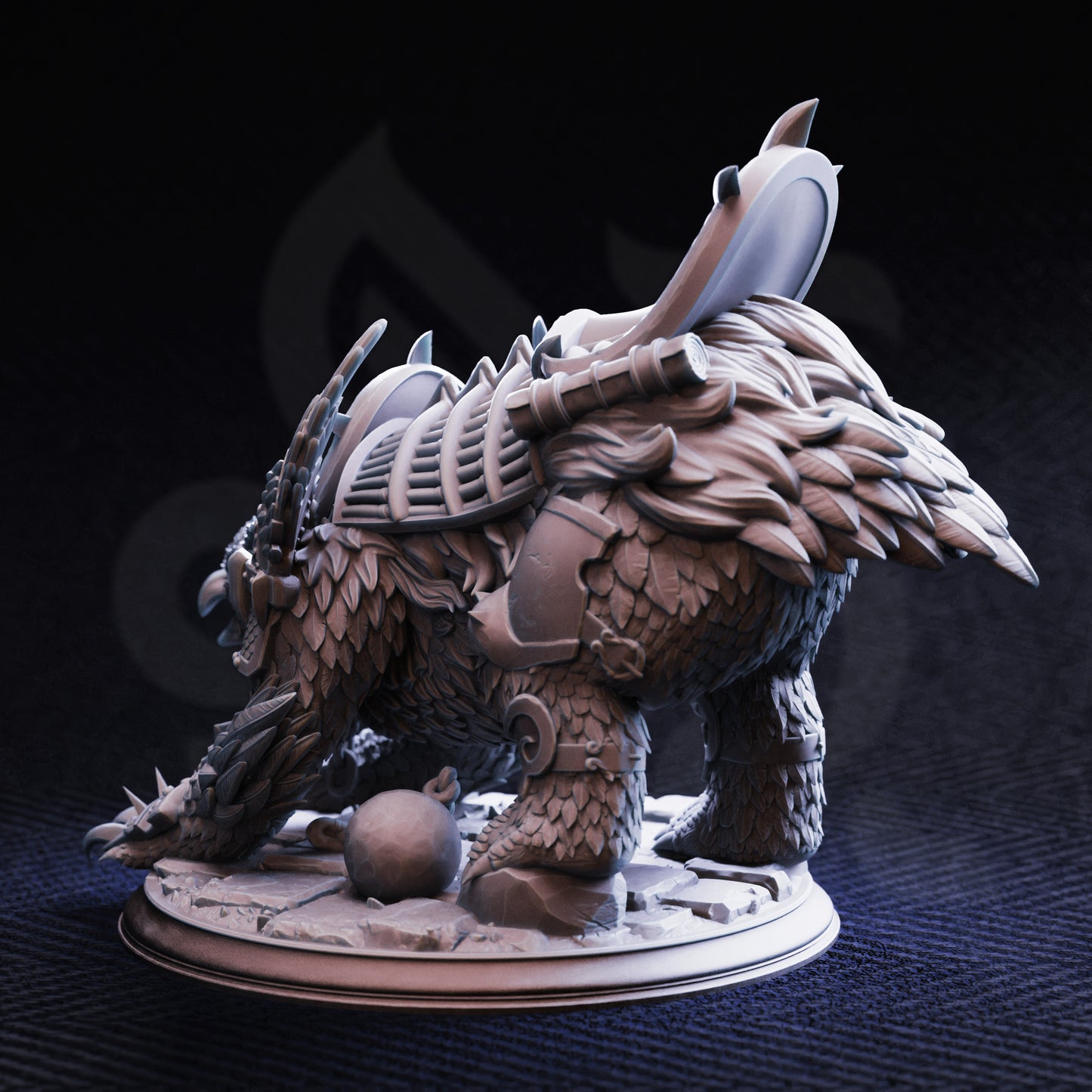 Old Betty - War Owlbear // DND Miniature