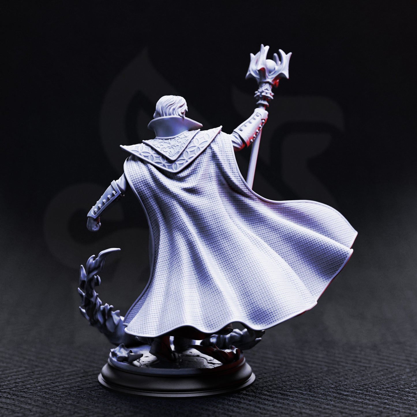 Renard the Black - Vampire Wizard - Miniature