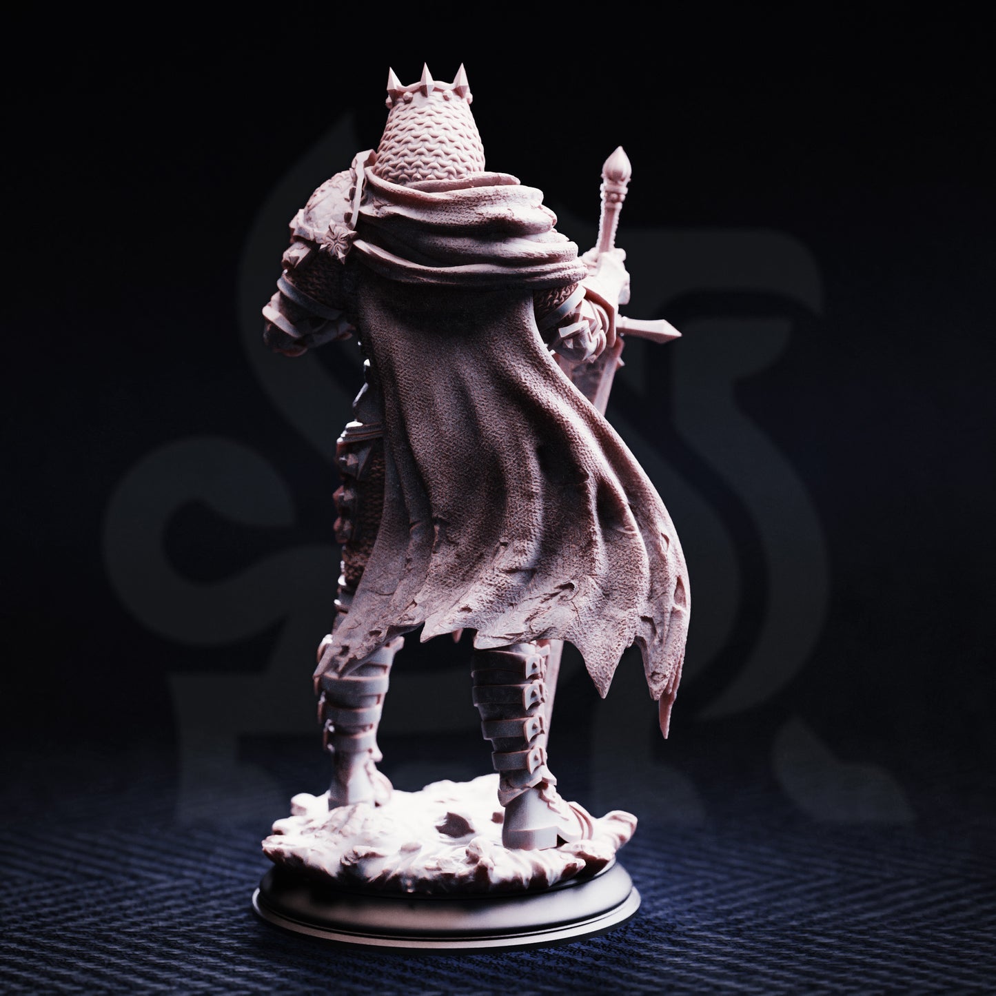 Ridan the Everlasting - Ancient Colossal King // DND Miniature