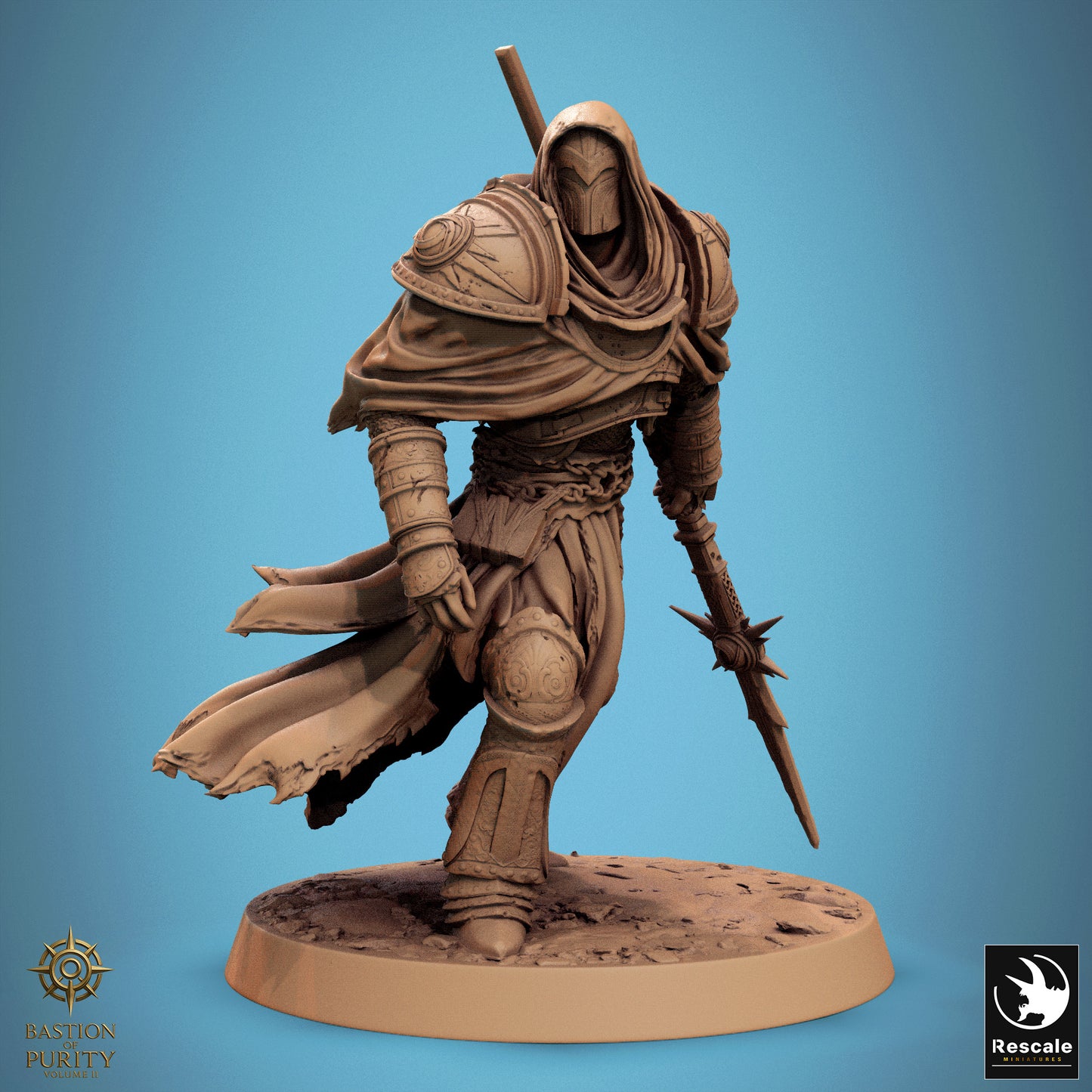 The Silent Sentinel - Stance B / 25mm - Miniature