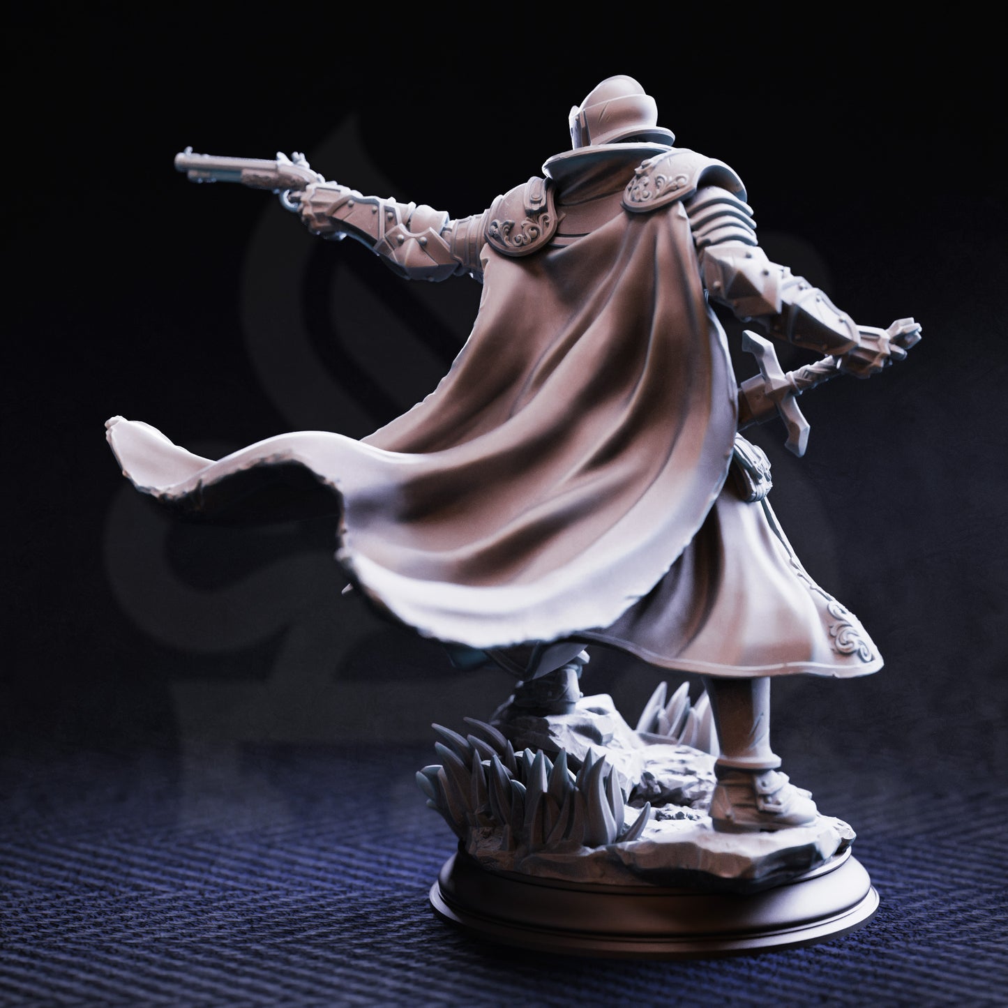Ser Enidus - Fighter Gunslinger // DND Miniature