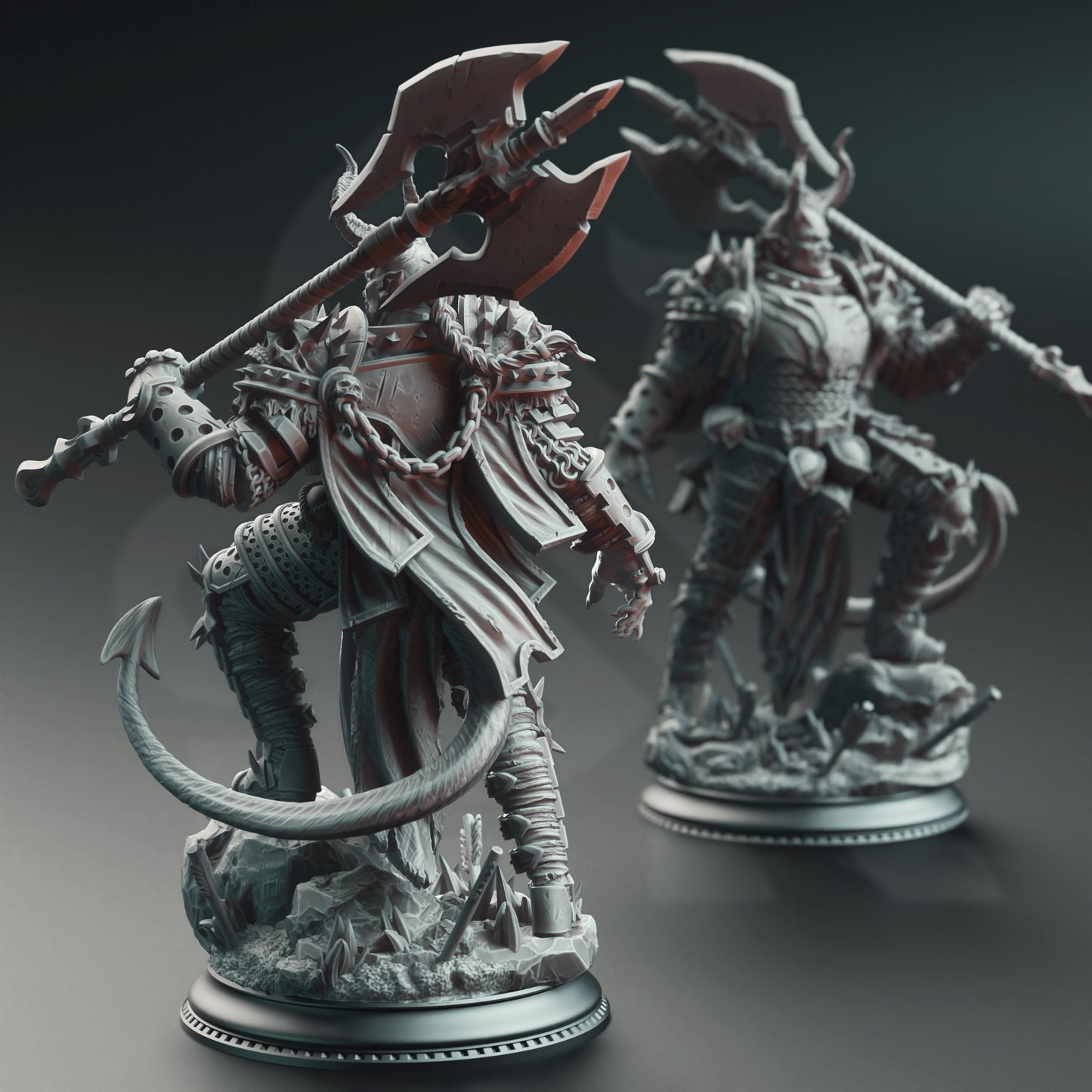Skorn Skullsplitter Figure - Statue | FantasyForge
