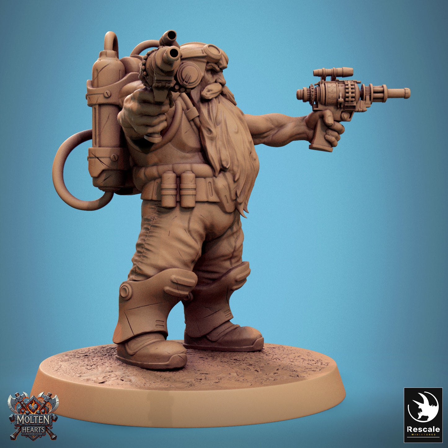 Dwarf Steampunk - Guns
