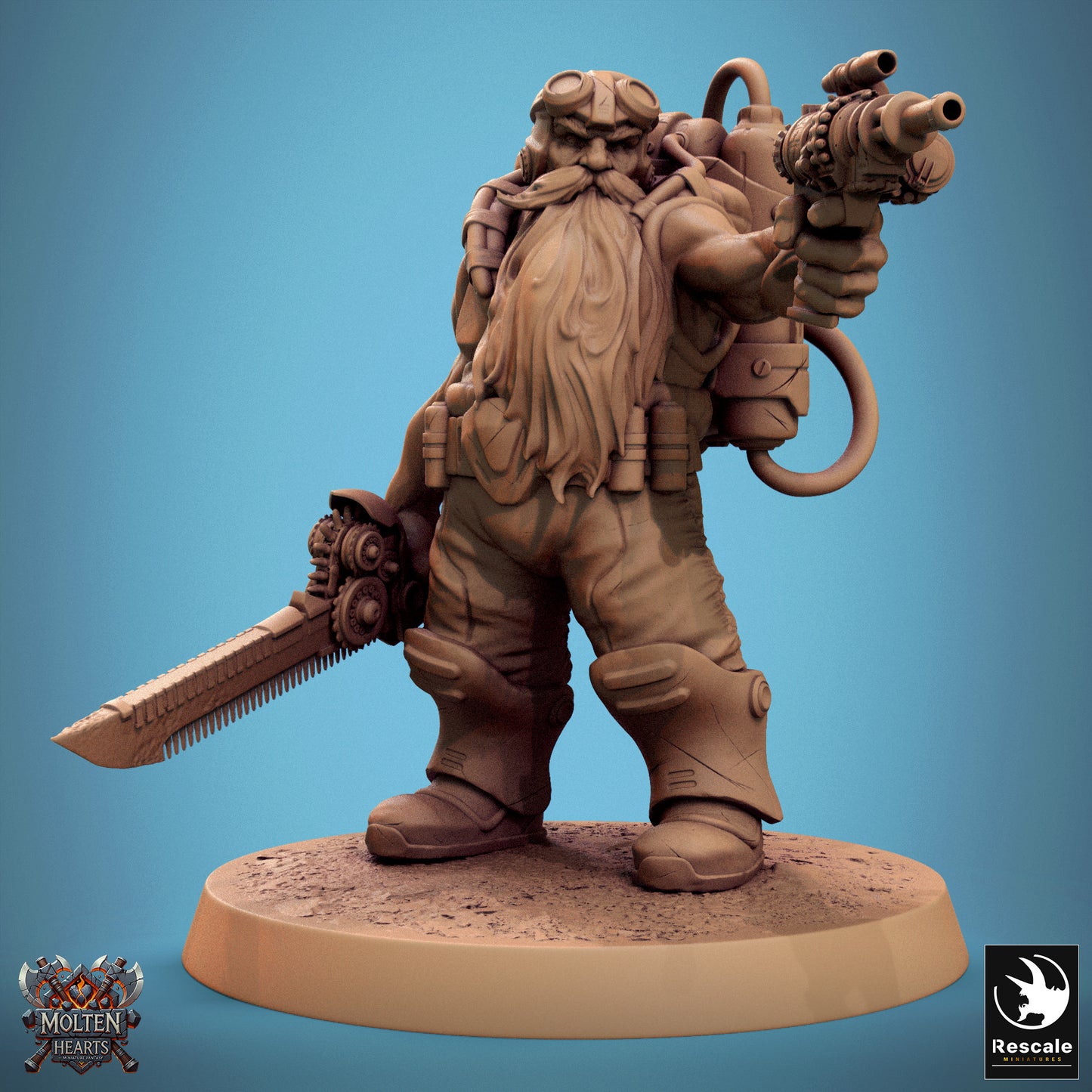 Dwarf Steampunk - Sword