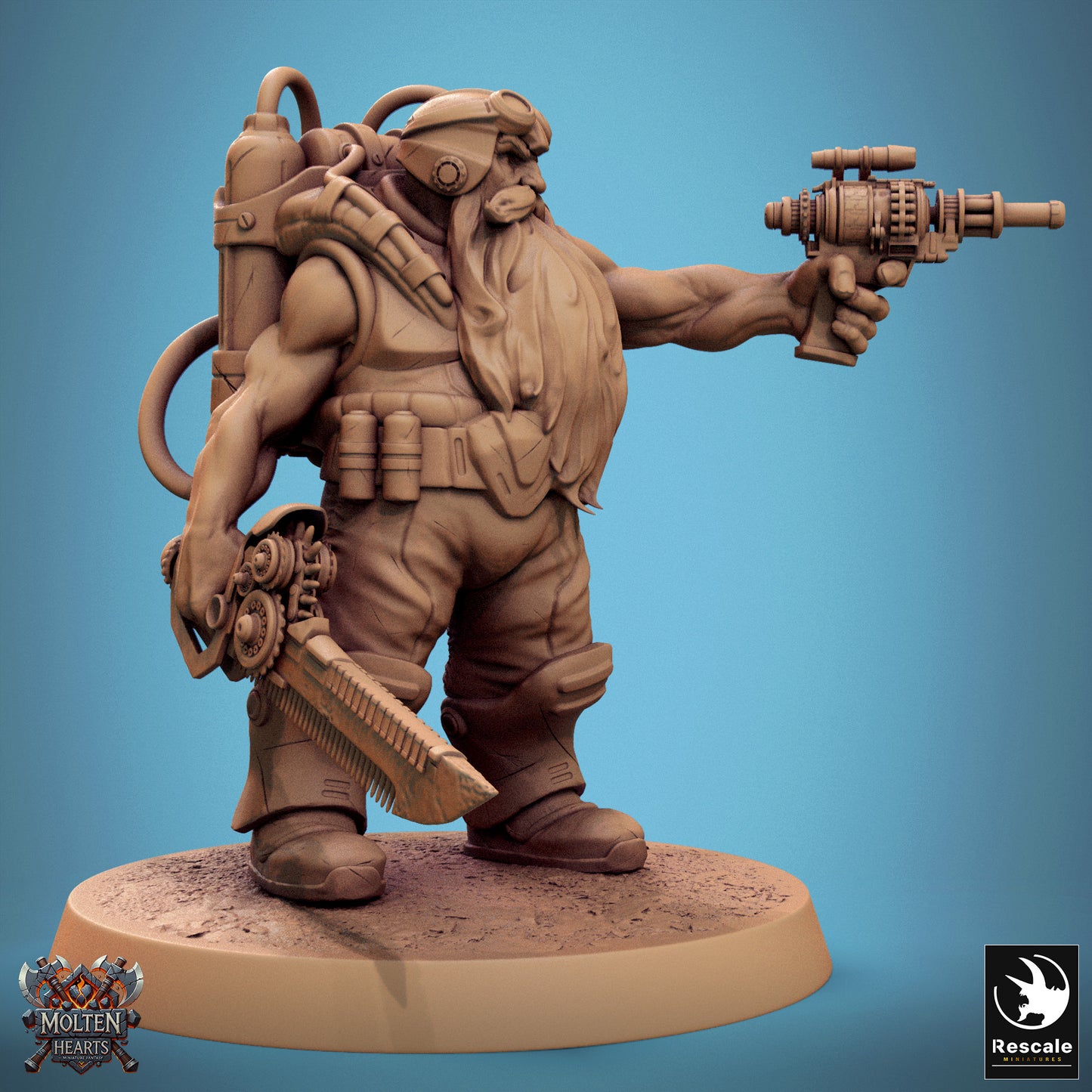 Dwarf Steampunk - Sword