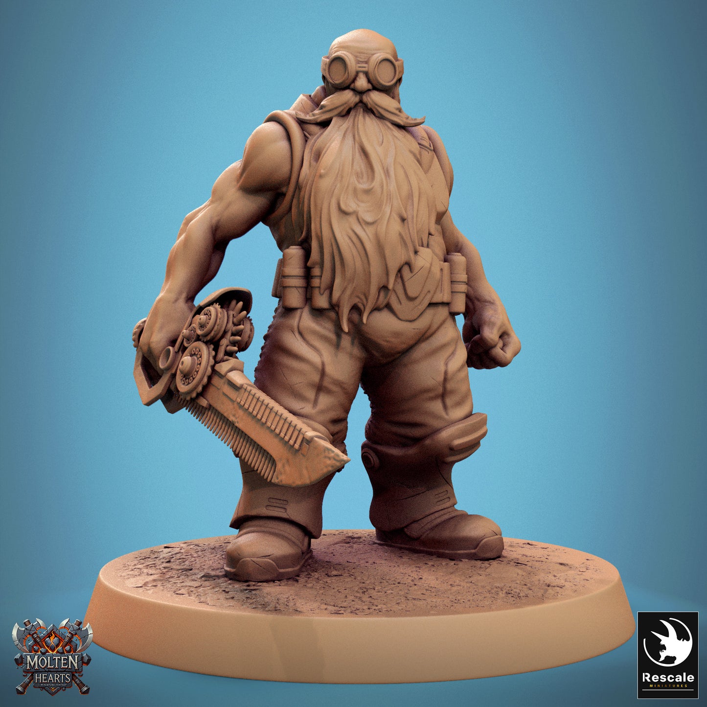 Dwarf Steampunk - Sword