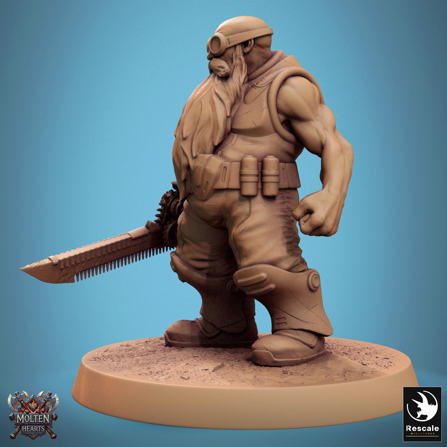 Dwarf Steampunk - Sword