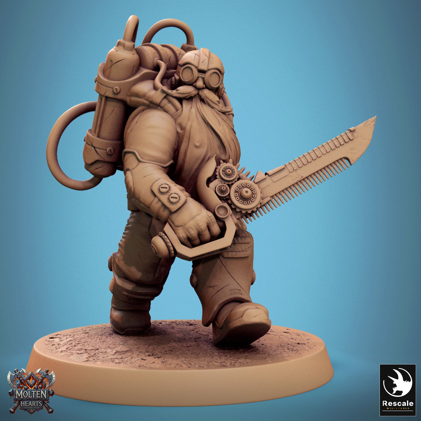 Dwarf Steampunk - Sword