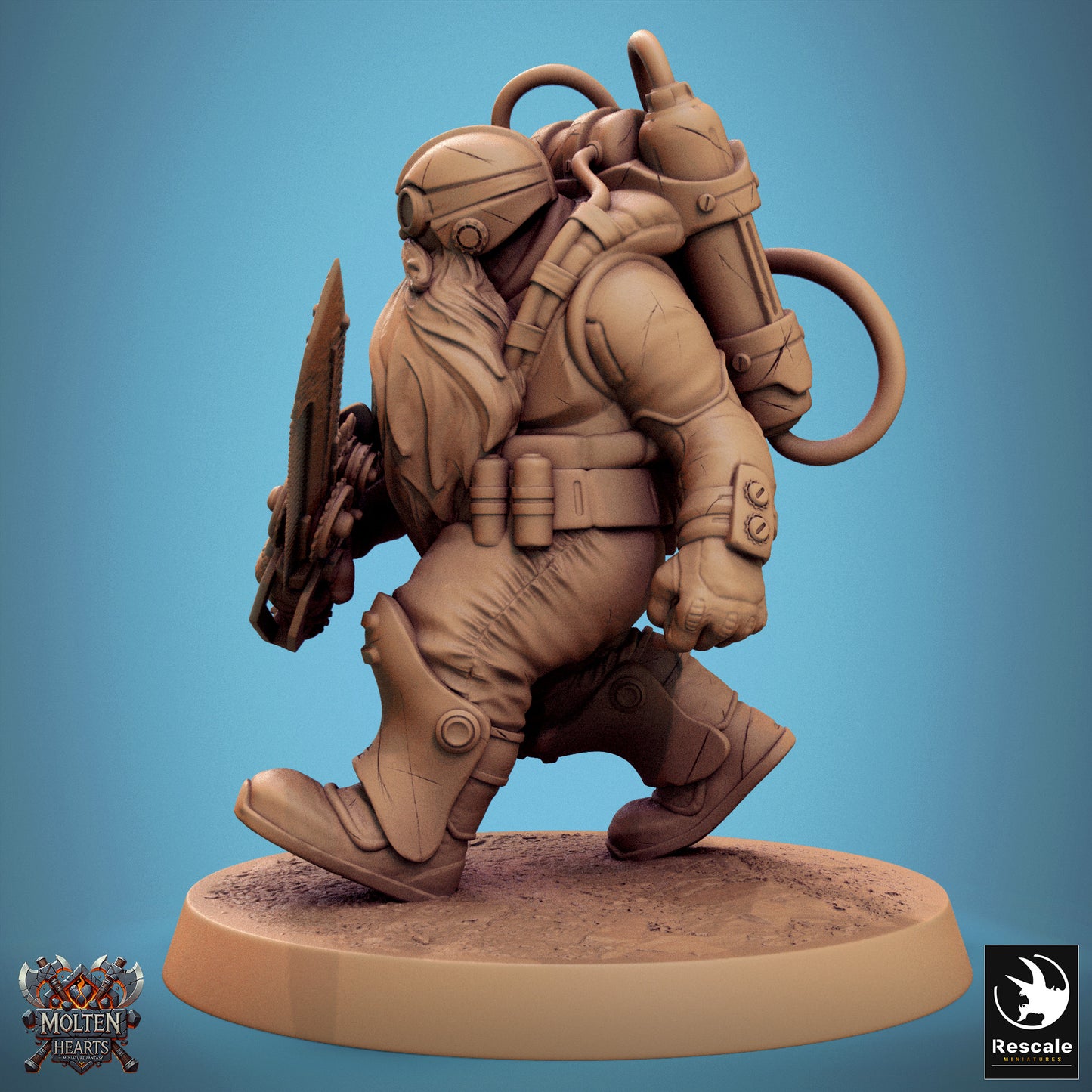 Dwarf Steampunk - Sword