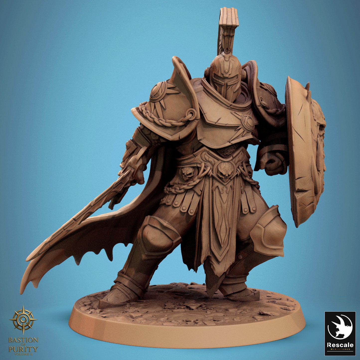 The Radiant Legion - Shield Guard / 25mm - Miniature
