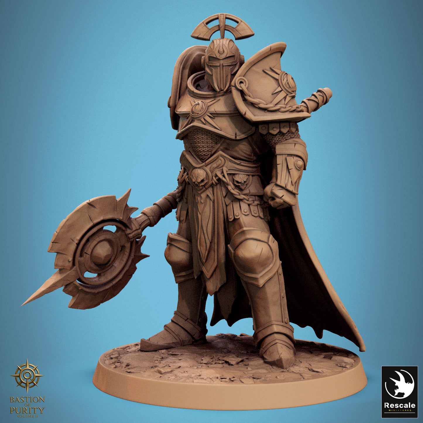 The Radiant Legion - Spear Stand / 25mm - Miniature