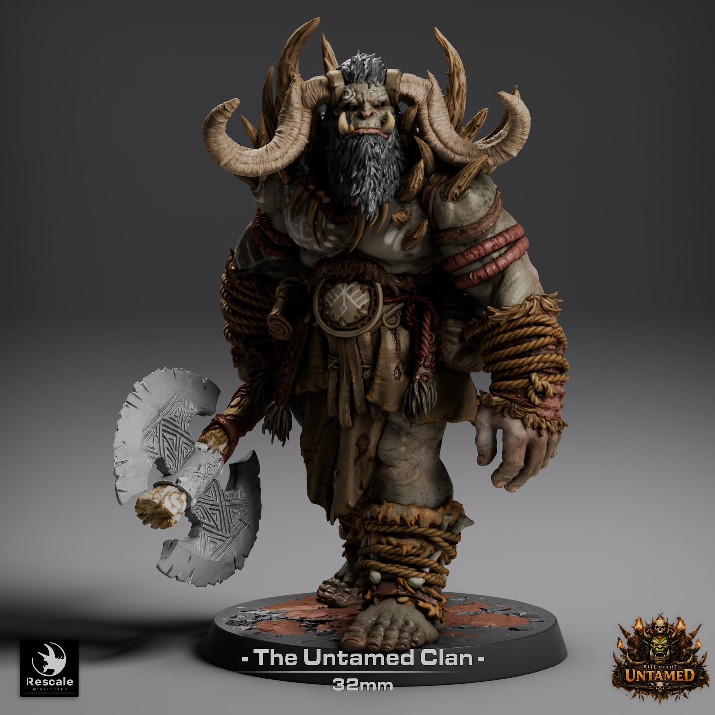 The Untamed Clan - Orcs Warriors // DND Miniature