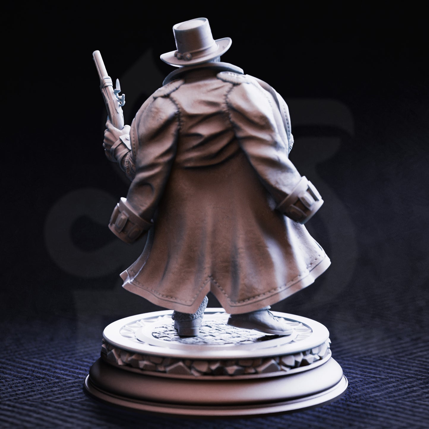 Torgrik Tall Hat - Dwarven Gunslinging Gangste // DND Miniature