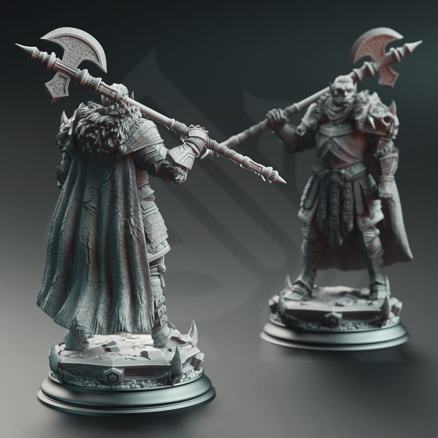 Orc Hero Figurine Trenon – Mythical Creatures | FantasyForge