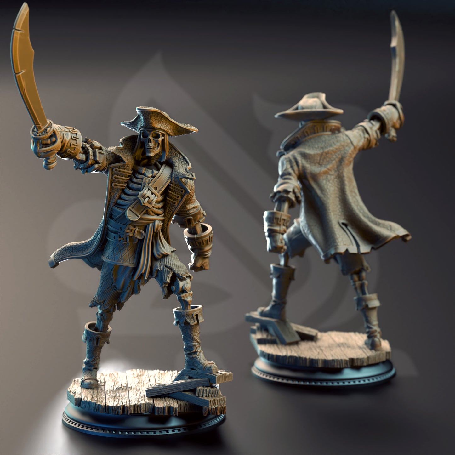 Undying Scallywags - Crew of the Damned Galleon