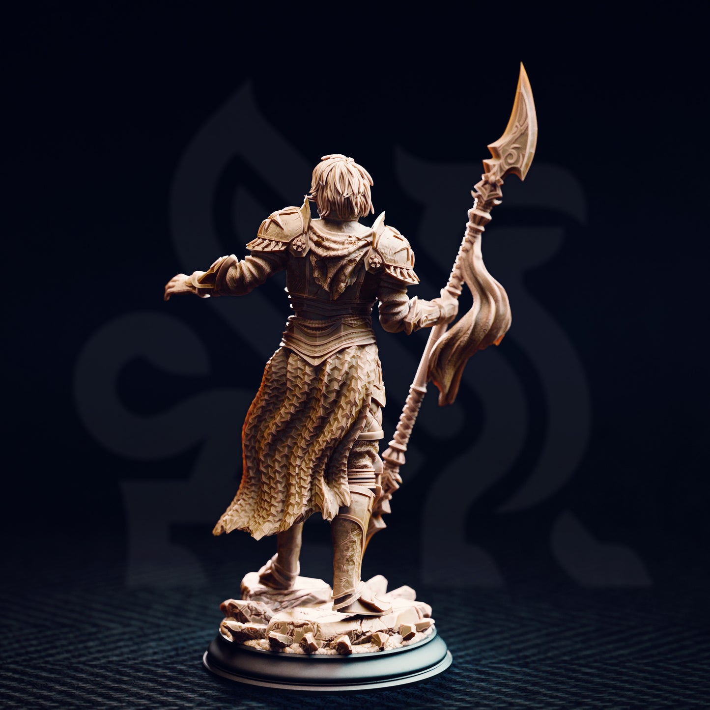 Vendimar Thyran - Dark Sun Paladin // DND Miniature