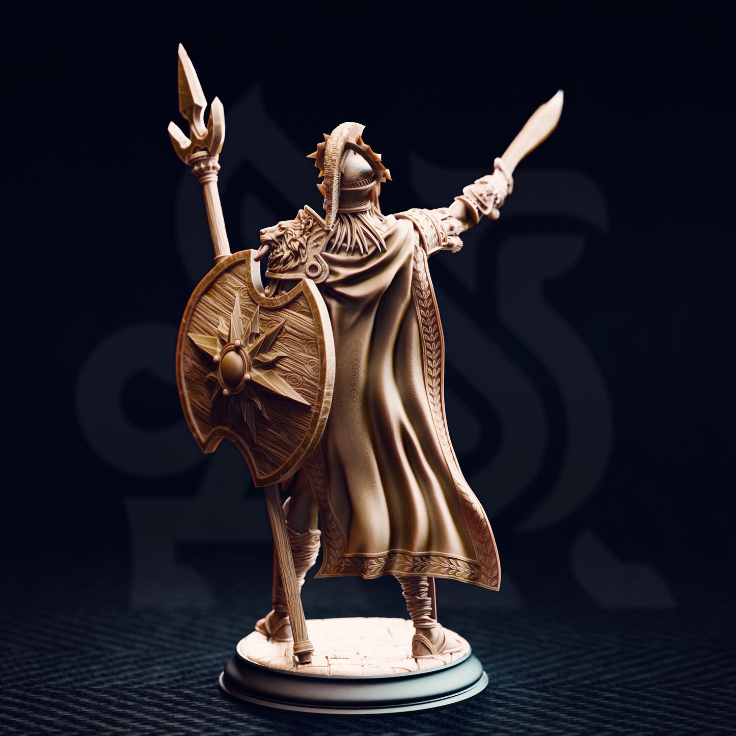 Vilryn Kaedrys - Sun Elf Gladiator // DND Miniature