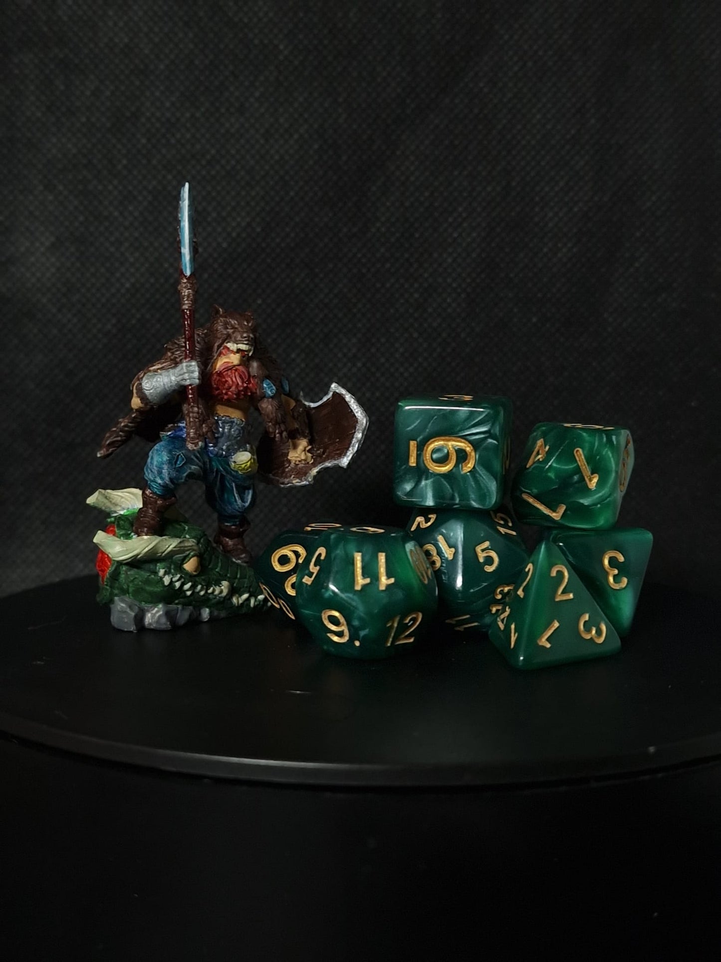 D&D Dice // Zaruri D&D // Dark Forest