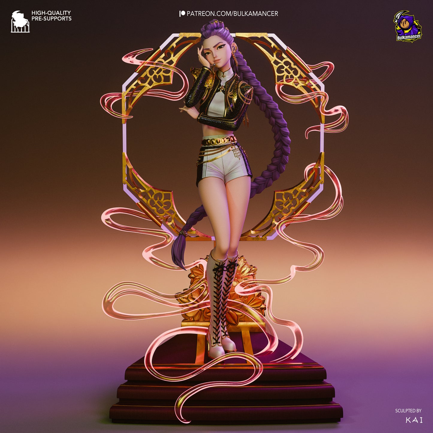 Rumi | K-pop Demon Hunters Collectible Statue - Figurine