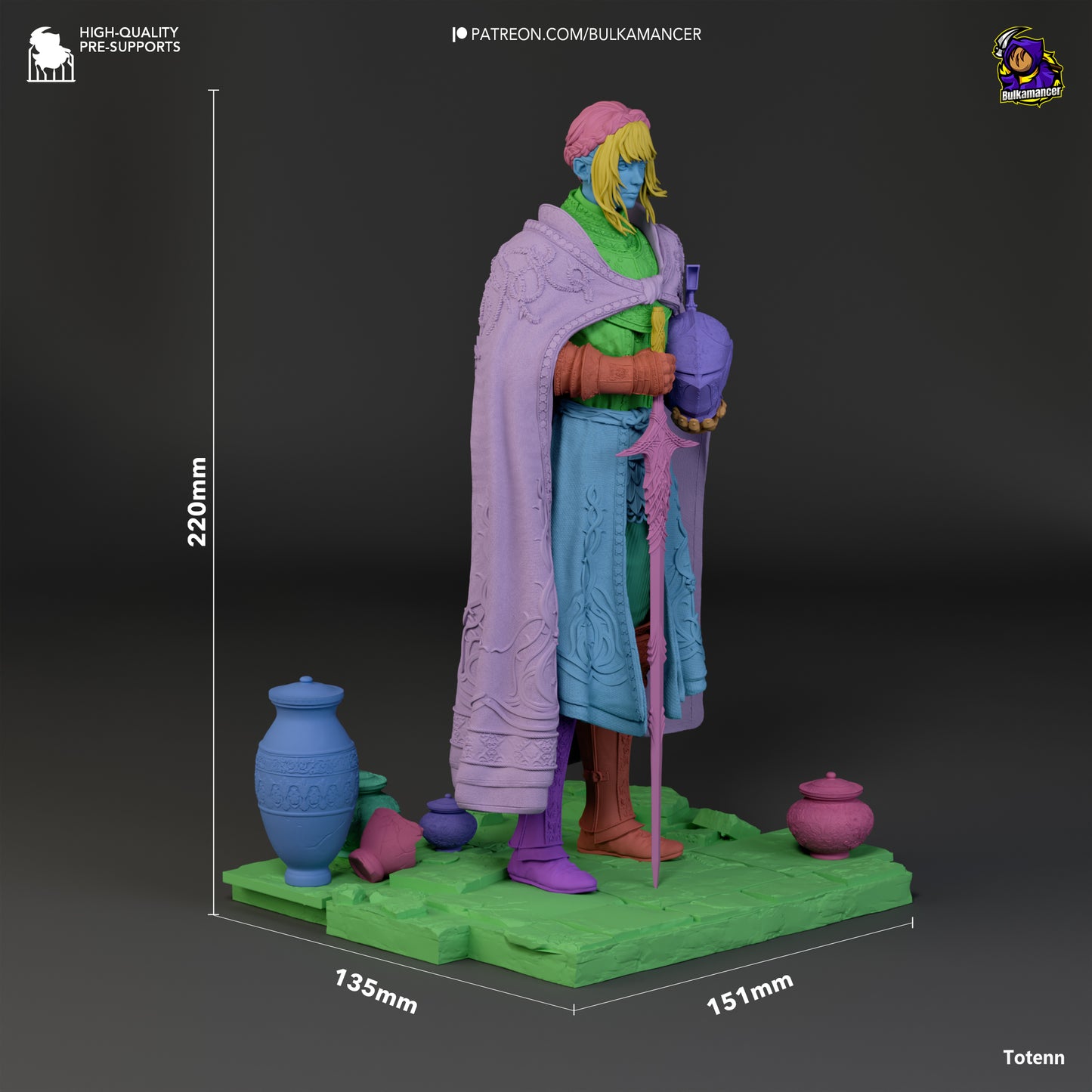 Needle Knight Leda (Elden Ring) - Figurine