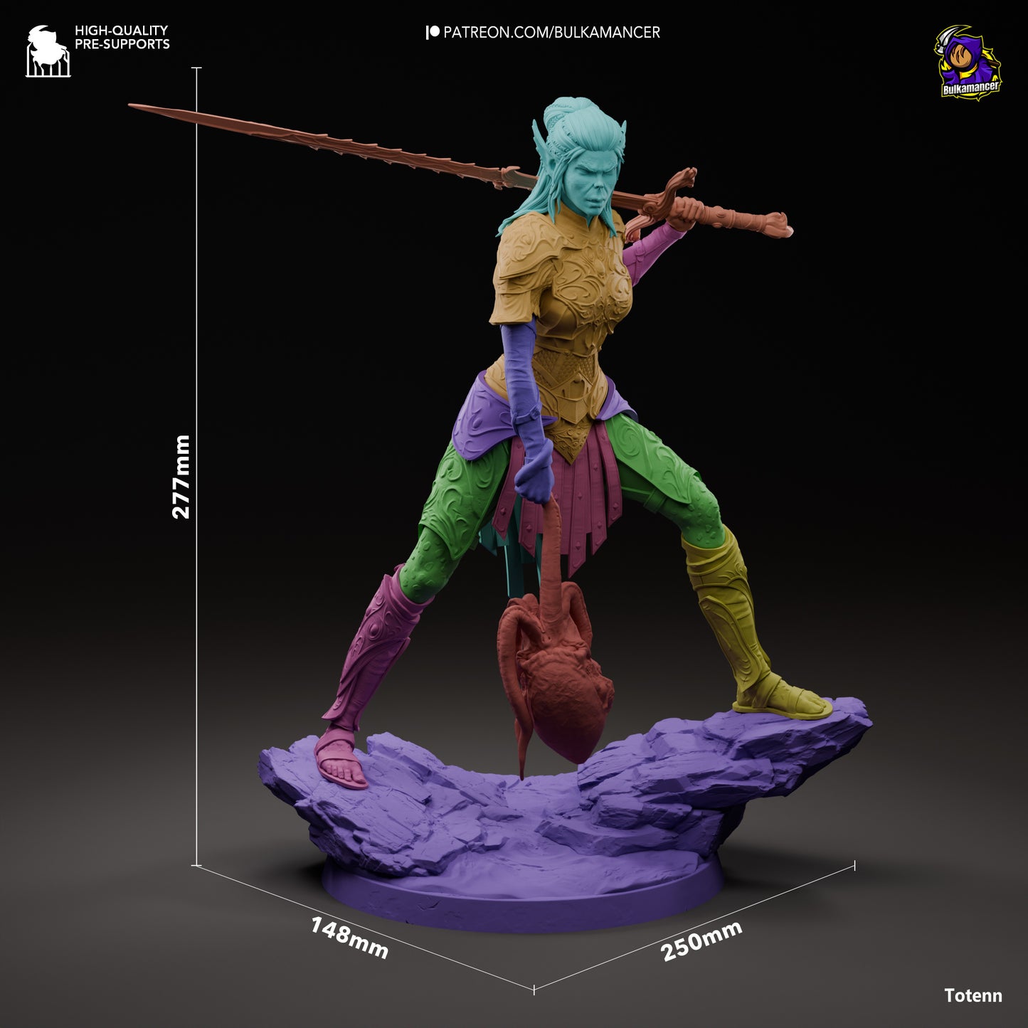 Lae’zel (Baldur’s Gate 3) - Figurine
