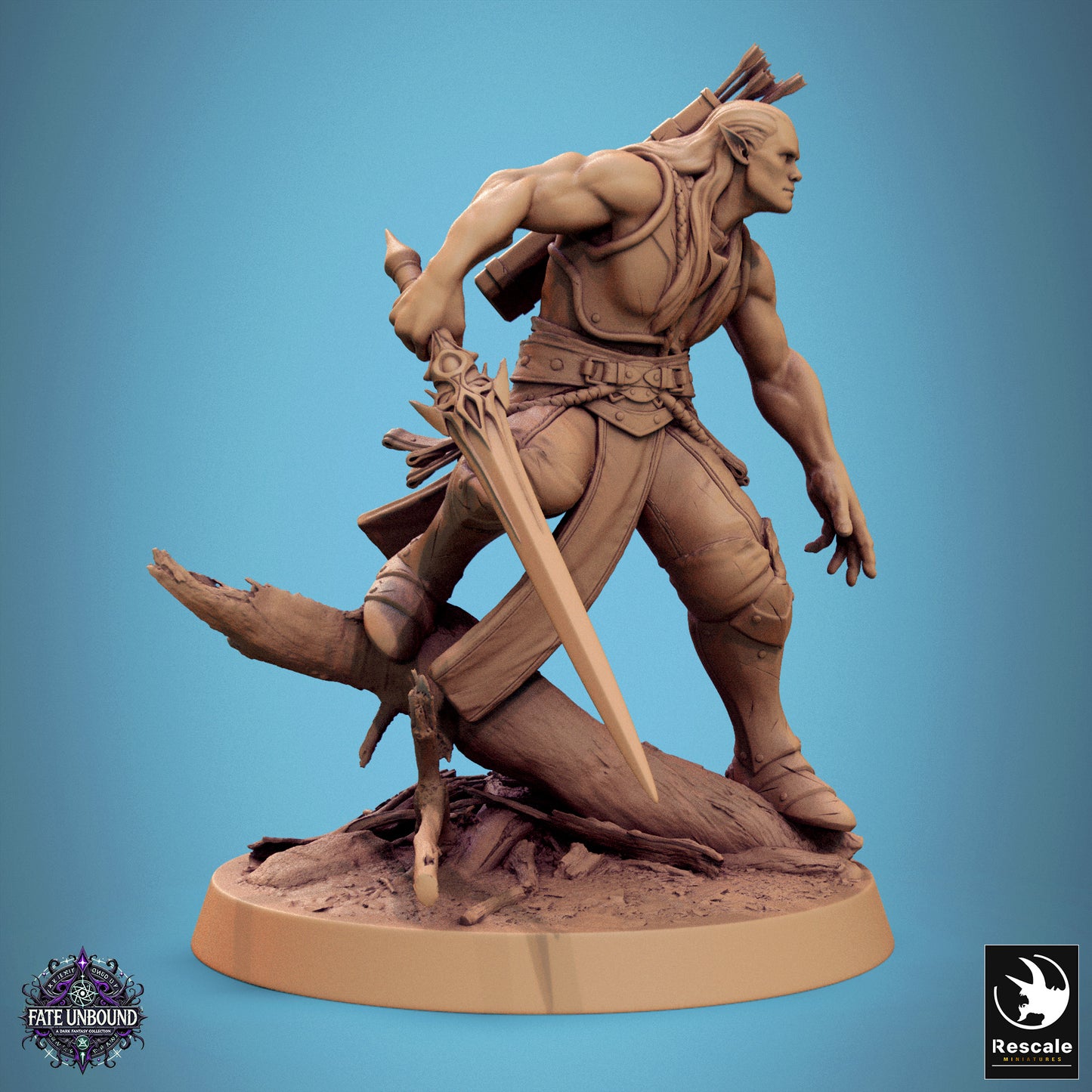 Moon Elf Sentinel – Sword