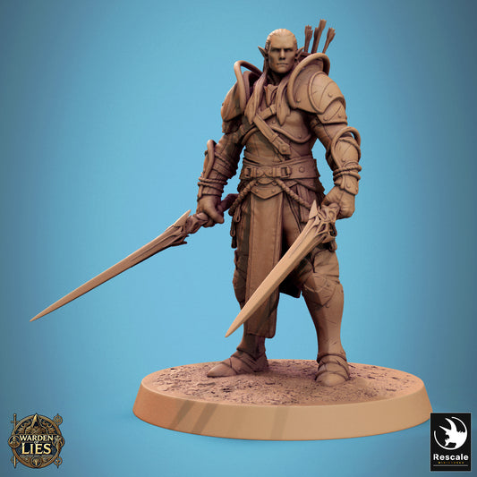 Moon Elf Sentinel – Dual Sword