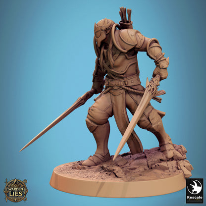 Moon Elf Sentinel – Dual Sword