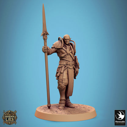Moon Elf Sentinel – Spear