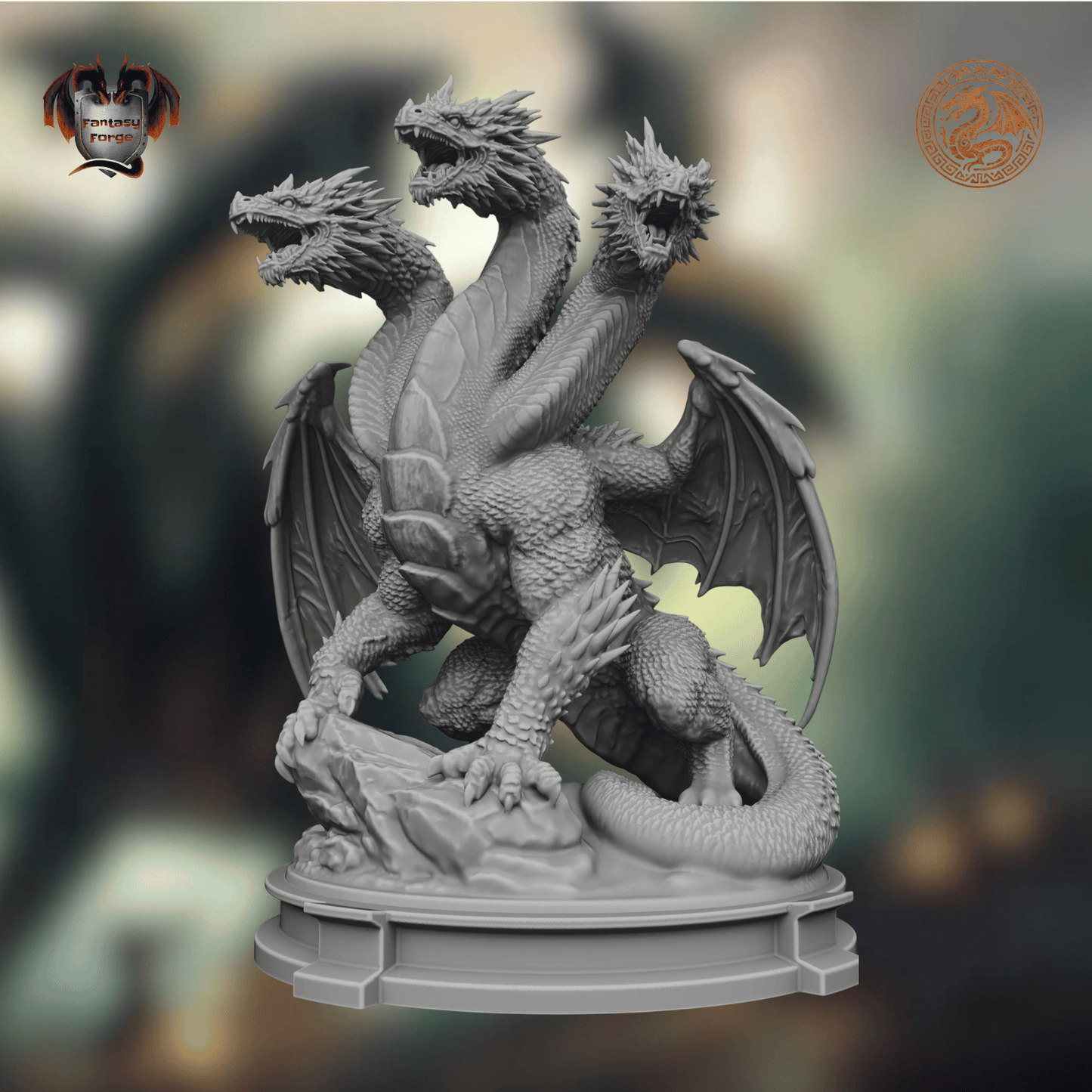 Balaurul - Romanian Folklore Creature // DND Miniature