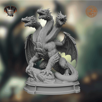 Balaurul - Romanian Folklore Creature // DND Miniature