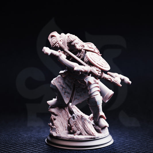 Achtum of the Meadow - Ranger of Renmaeth  // DND Miniature