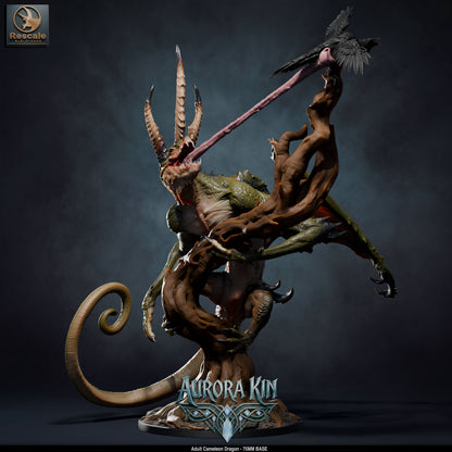 Adult Cameleon Dragon // D&D Miniature Monstrosity