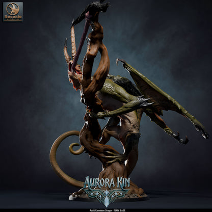 Adult Cameleon Dragon // D&D Miniature Monstrosity
