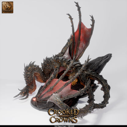 Magma Dragon // D&D Miniature