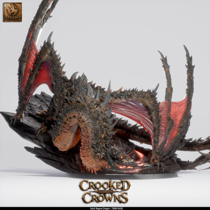Magma Dragon // D&D Miniature