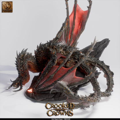 Magma Dragon // D&D Miniature